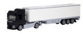 Bluebrixx Truck Augsburg 2-axle with 3-axle suitcase black #102849