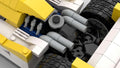 Bluebrixx 1979 Turbo Formula Racer white/yellow #103393