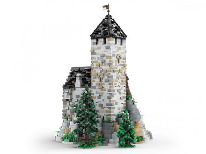 Bluebrixx Castle keep extension for Blaustein #103406