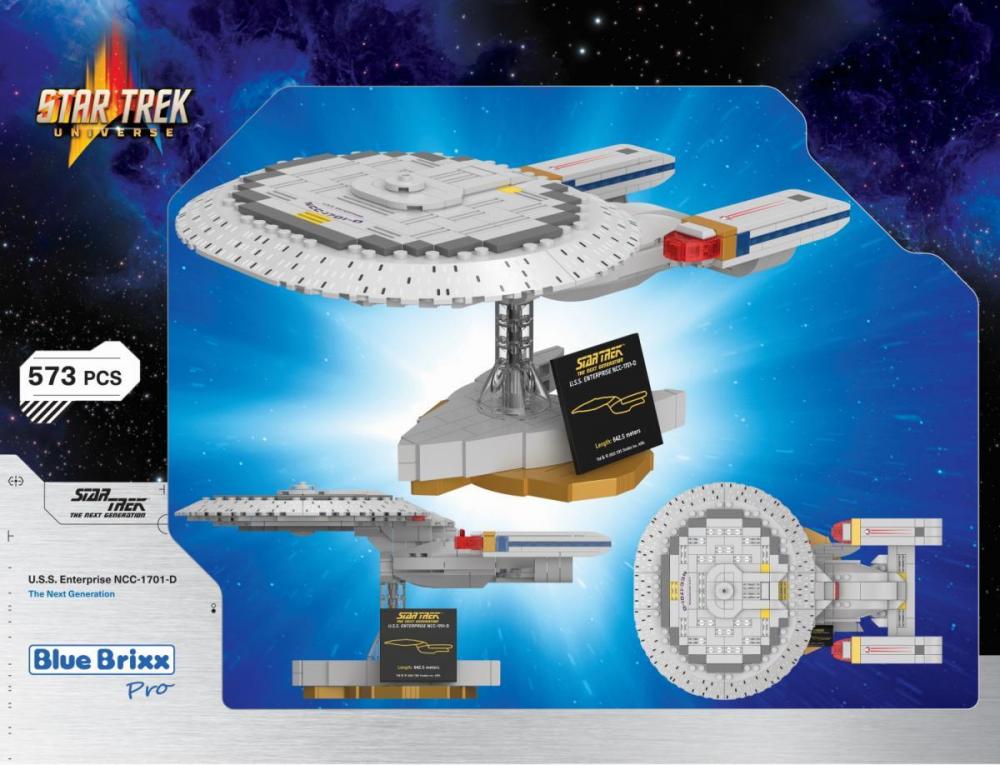 Bluebrixx Star Trek USS Enterprise NCC-1701-D Large #104178