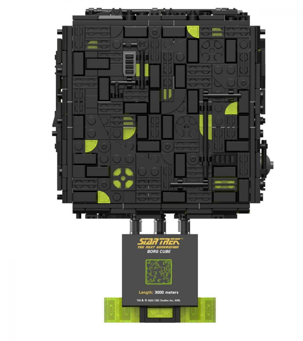 Bluebrixx Star Trek Borg Cube #104179