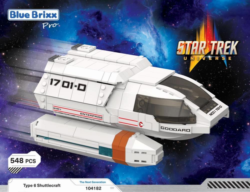 Bluebrixx Star Trek Type 6 Shuttlecraft #104182