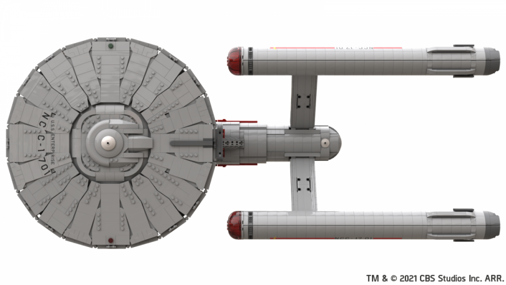 Bluebrixx Star Trek USS Enterprise NCC-1701 #104183