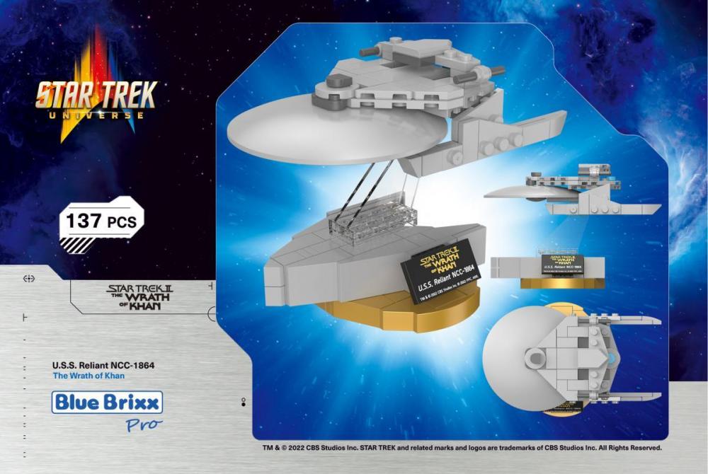 Bluebrixx Star Trek USS Reliant NCC-1864 Set 104561