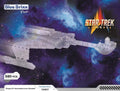 Bluebrixx Star Trek Klingon D7 class battlecruiser Cloaked Set 104957
