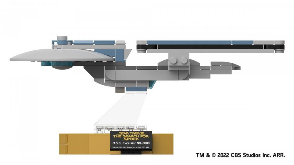 Bluebrixx Star Trek USS Excelsior NX-2000 Set 104959