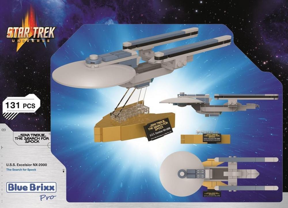 Bluebrixx Star Trek USS Excelsior NX-2000 Set 104959