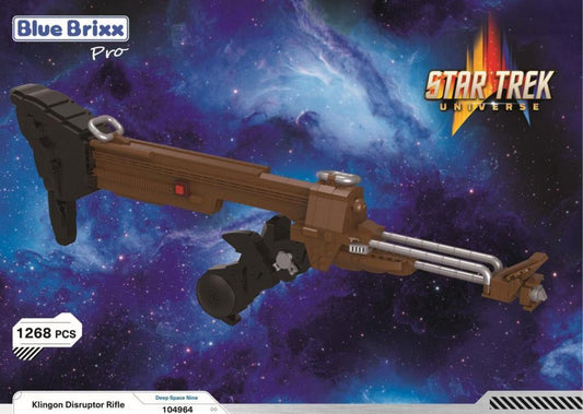 Bluebrixx Star Trek Klingon Disruptor Rifle Set 104964