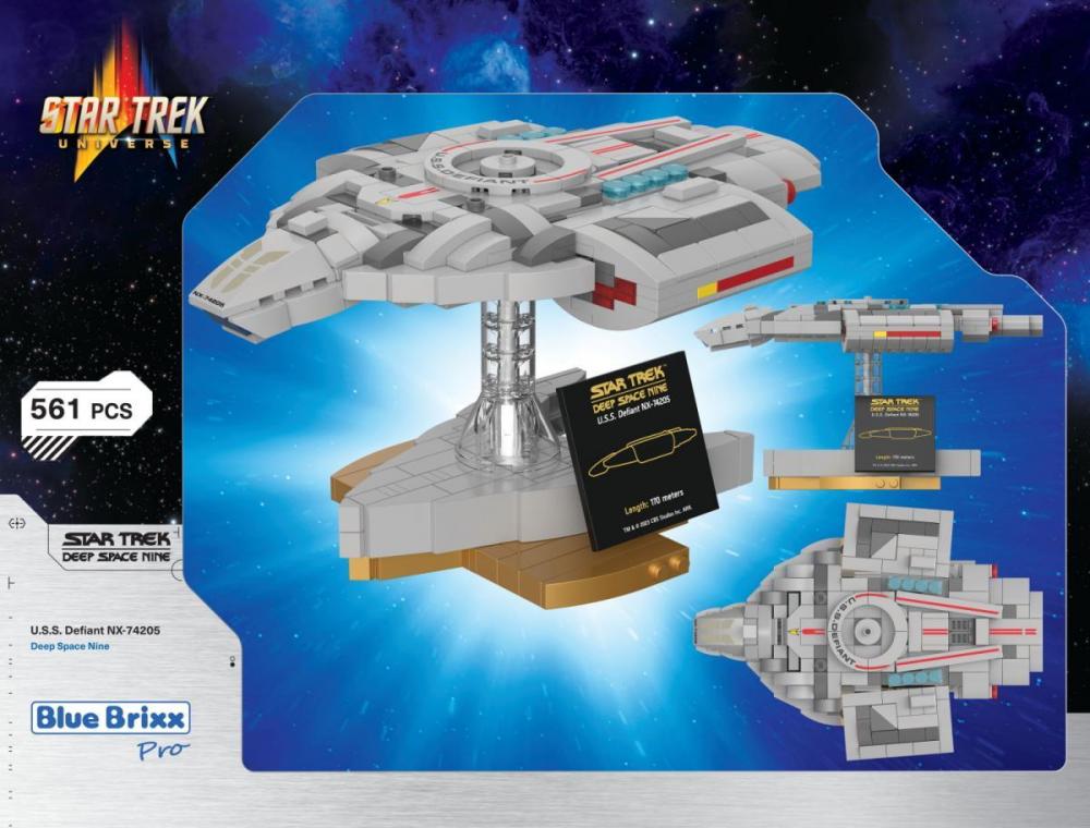 Bluebrixx Star Trek USS Defiant NX-74205 #105440