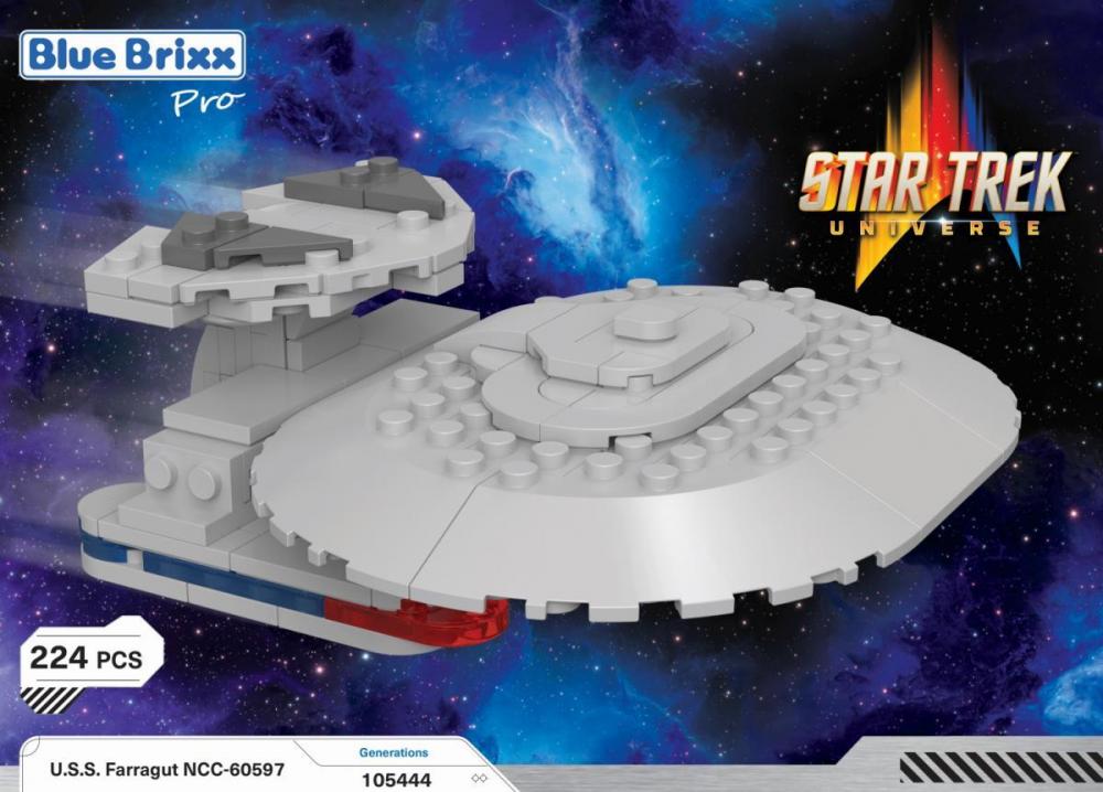 Bluebrixx Star Trek USS Farragut NCC-60597 #105444