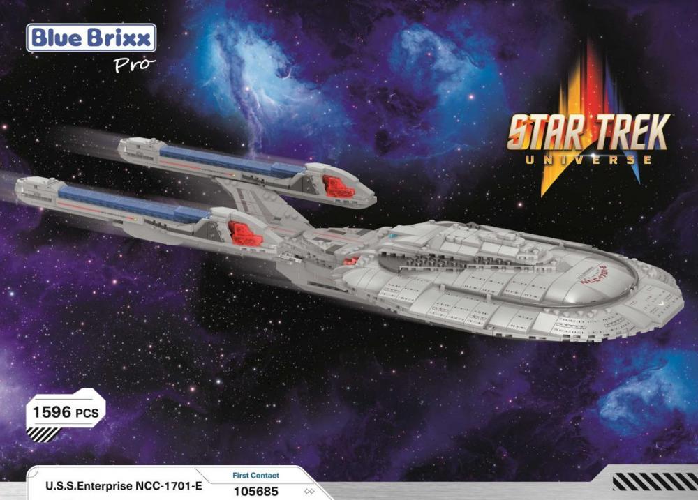 Bluebrixx Star Trek USS Enterprise NCC-1701-E #105685