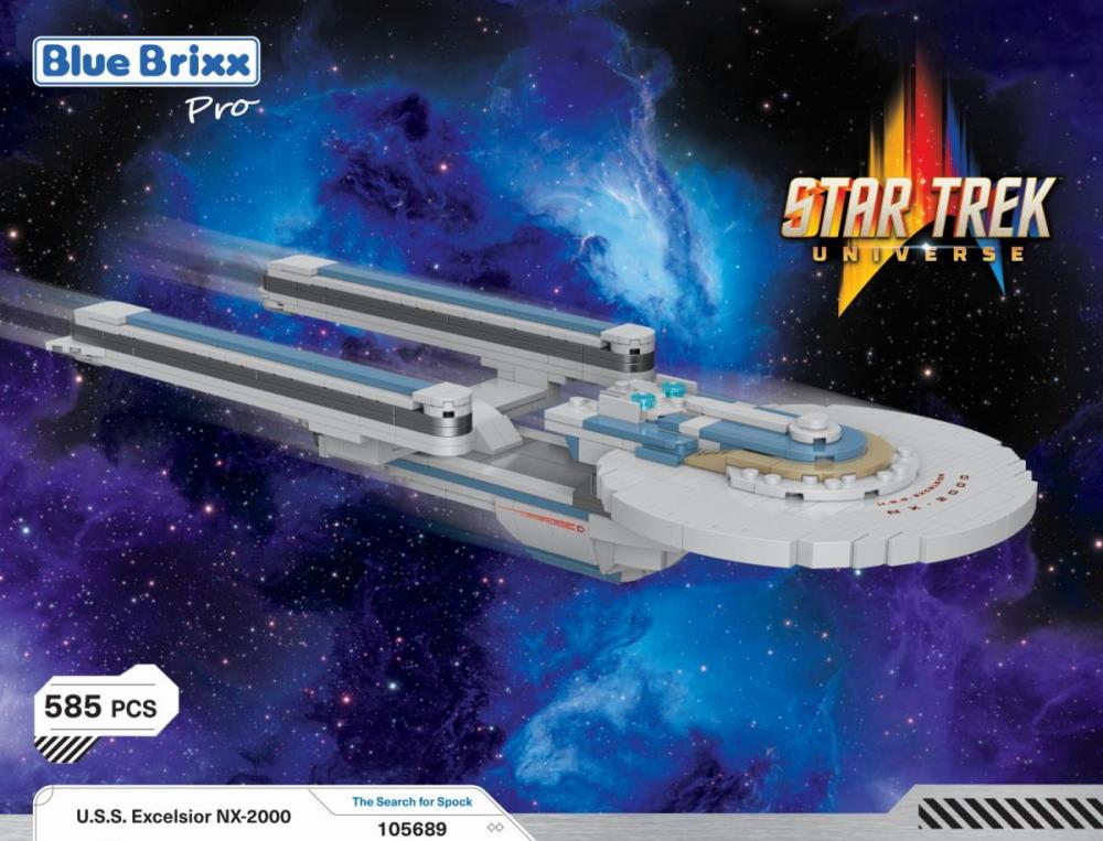 Bluebrixx Star Trek USS Excelsior NX-2000 #105689