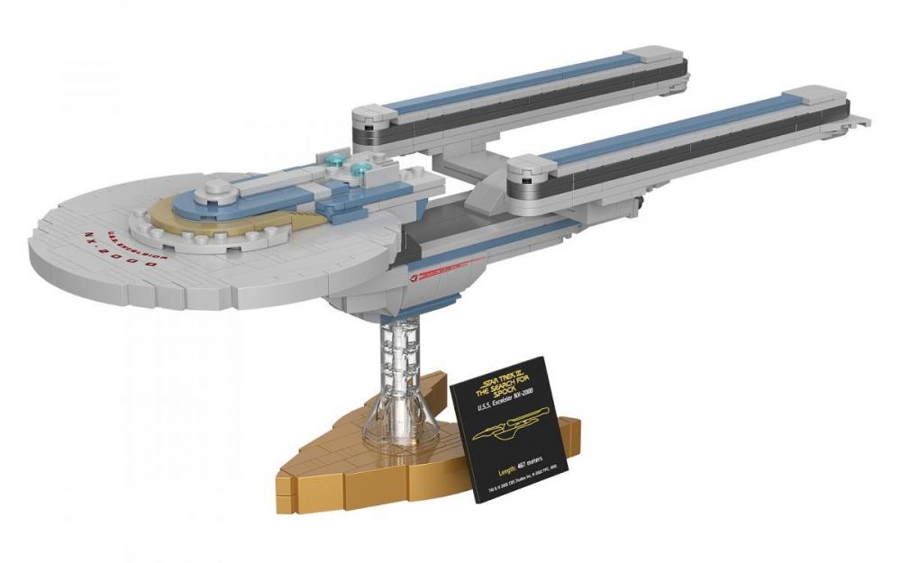 Bluebrixx Star Trek USS Excelsior NX-2000 #105689