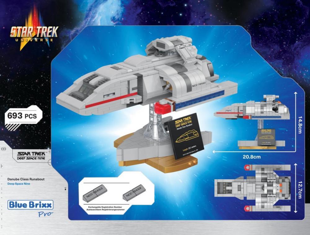 Bluebrixx Star Trek Danube class Runabout #105691