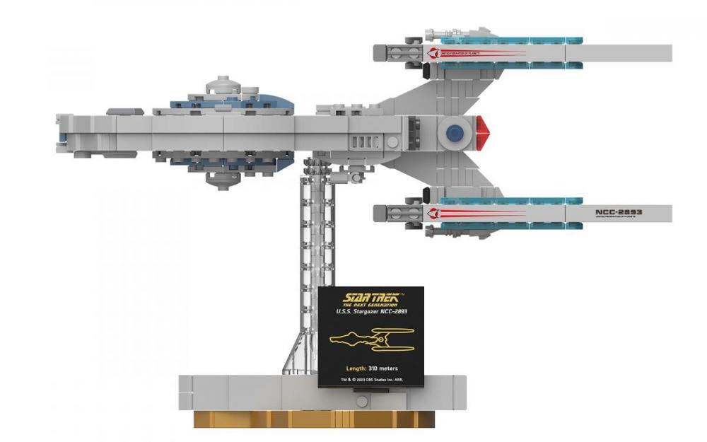 Bluebrixx Star Trek USS Stargazer NCC-2893 #105692