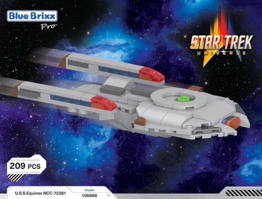 Bluebrixx Star Trek USS Equinox NCC-72381 Set 105696