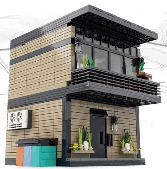 Kalos Modern two-story house #61001
