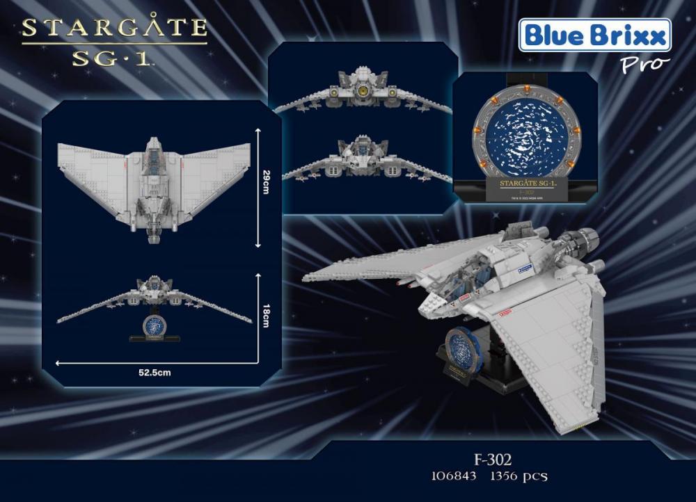 BlueBrixx Stargate F-302 #106843