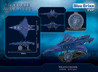 BlueBrixx Stargate Wraith Cruiser #106844