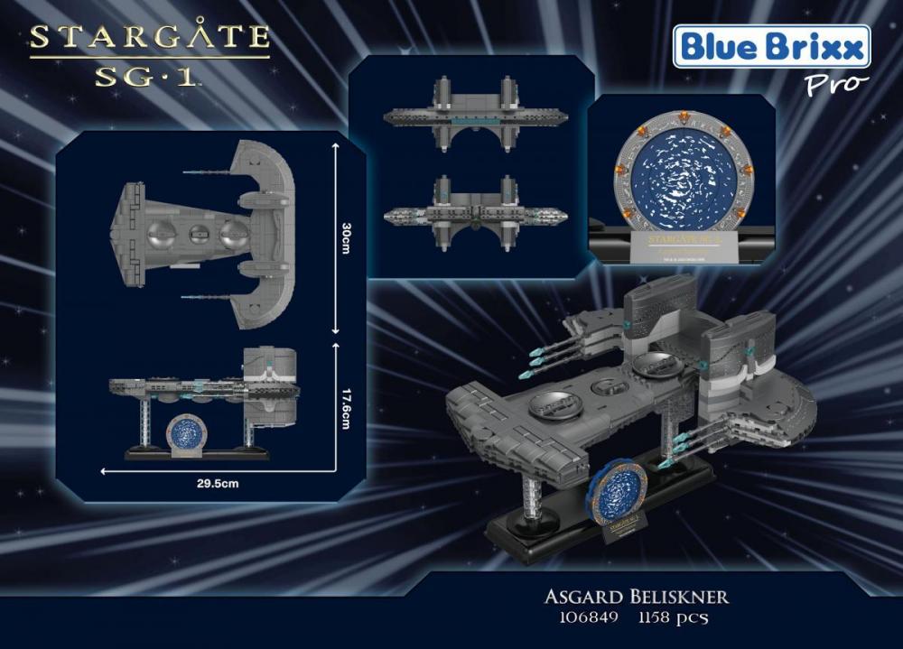 BlueBrixx Stargate Asgards Beliskner #106849