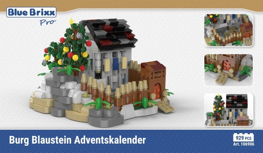 Bluebrixx Castle Blaustein Advent Calendar #106906