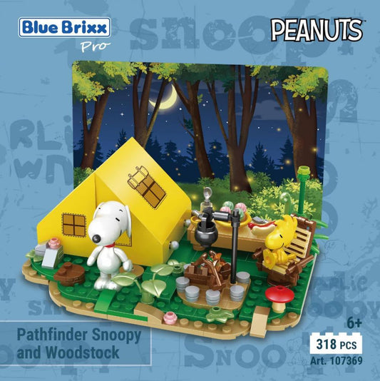 Bluebrixx Scout Snoopy & Woodstock Set 107369