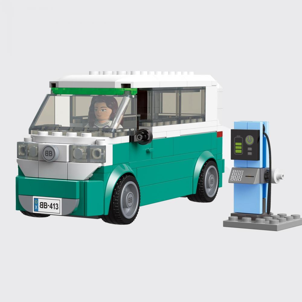 Bluebrixx Family Van Set 107413