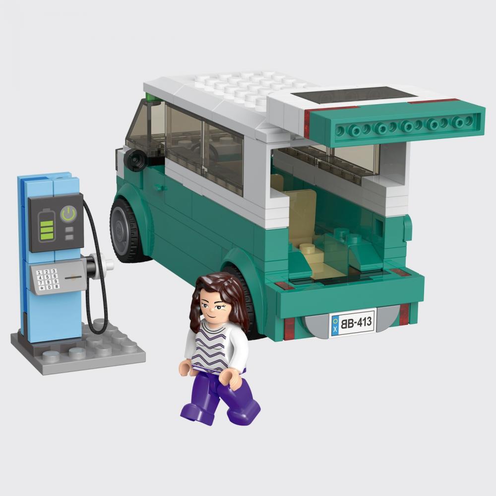 Bluebrixx Family Van Set 107413