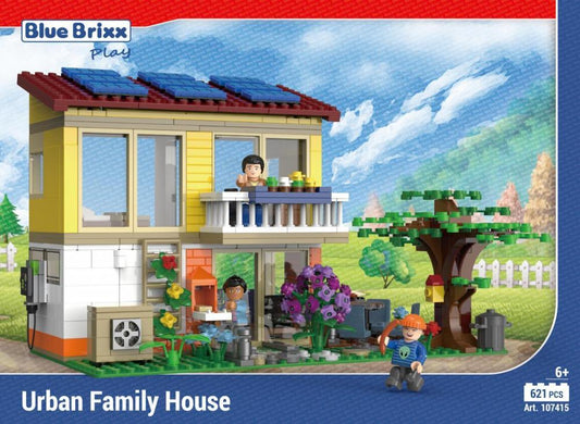 Bluebrixx Urban Family Home Set 107415