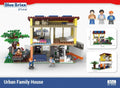 Bluebrixx Urban Family Home Set 107415