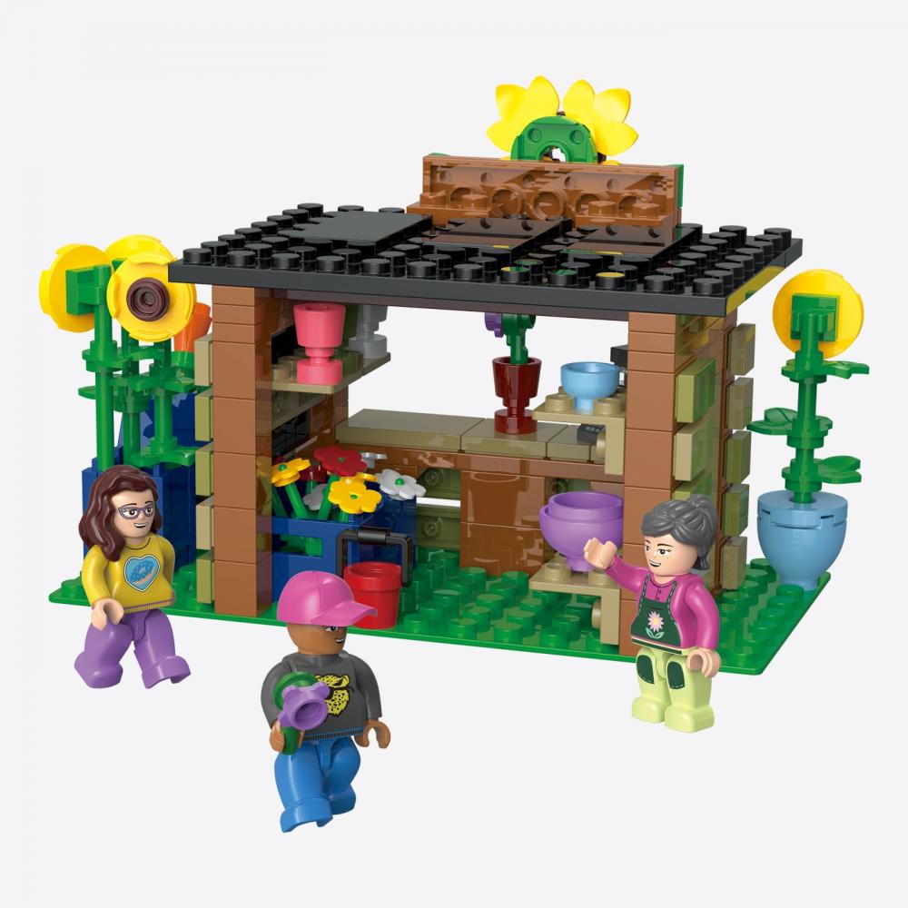 Bluebrixx Flower Booth Set 107420