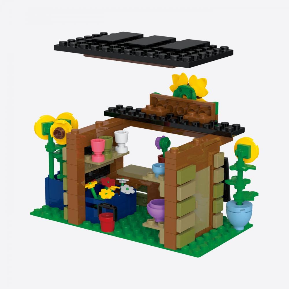 Bluebrixx Flower Booth Set 107420