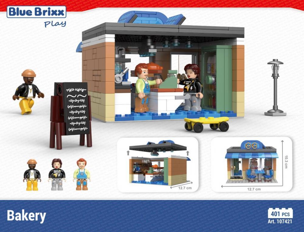 Bluebrixx Bakery Set 107421
