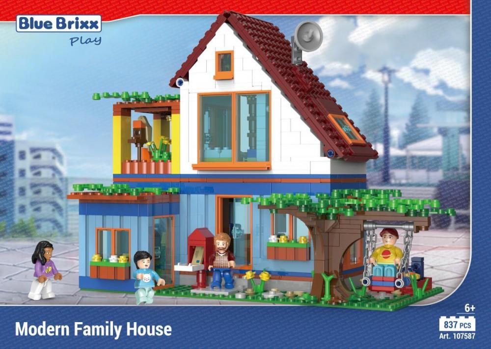 Bluebrixx Modern Family House Set 107587