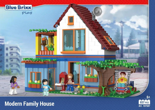 Bluebrixx Modern Family House Set 107587