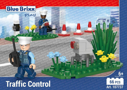Bluebrixx Traffic Control Set 107737
