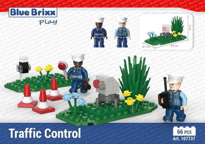 Bluebrixx Traffic Control Set 107737