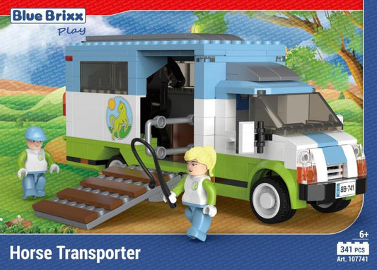 Bluebrixx Horse Transporter Set 107741