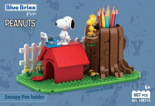 Bluebrixx Snoopy Pen holder Set 108115