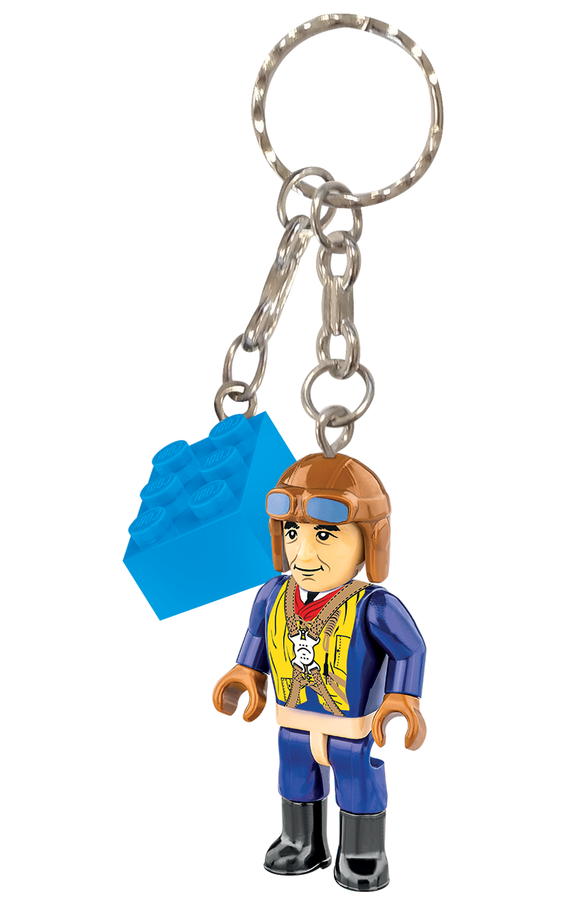 COBI Polish Pilot RAF Figure Keyring – 1357
