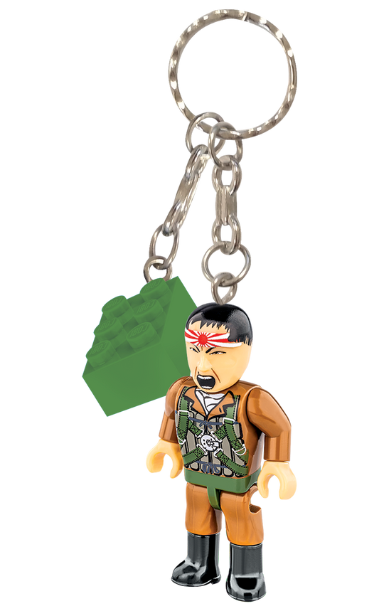 COBI Kamikaze Pilot Figure Keyring – 1367