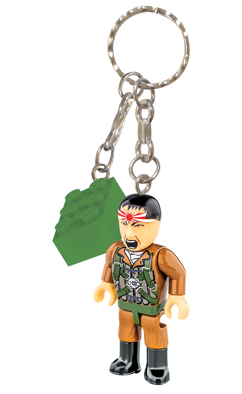COBI Kamikaze Pilot Figure Keyring – 1367