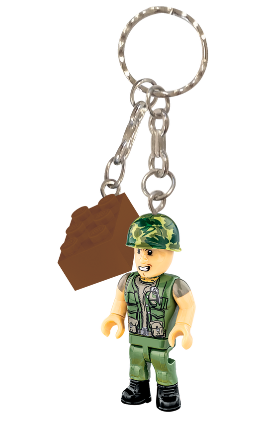 COBI US Marine Figure Keyring – 1369