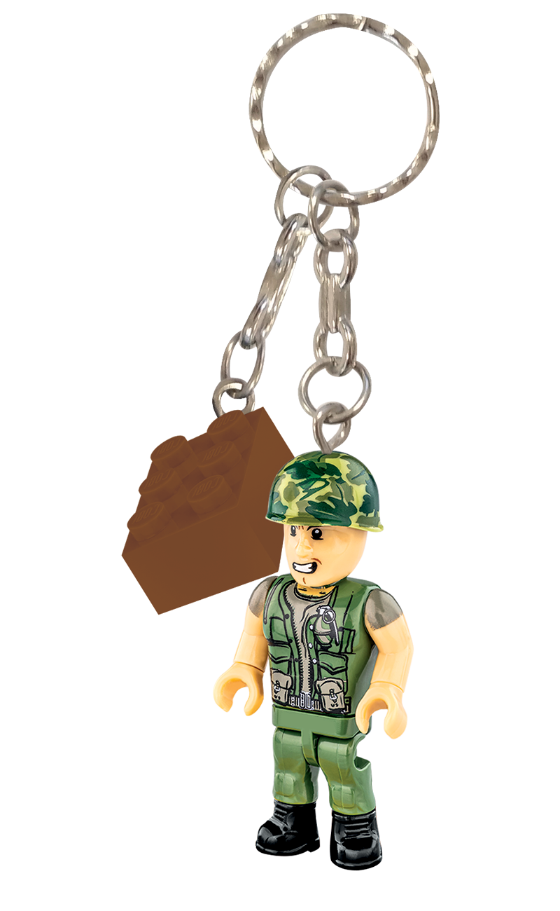 COBI US Marine Figure Keyring – 1369