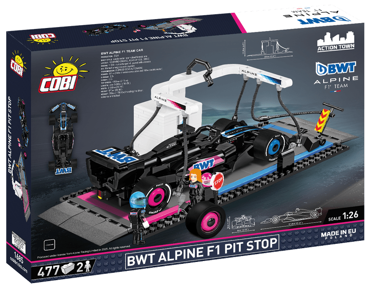 COBI BWT Alpine F1 Pit Stop Set 1685