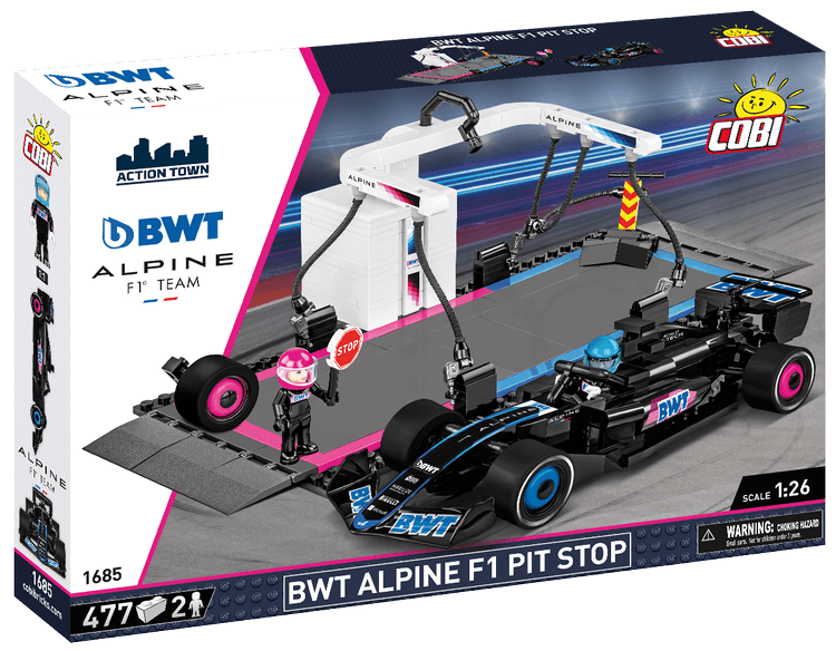 COBI BWT Alpine F1 Pit Stop Set 1685