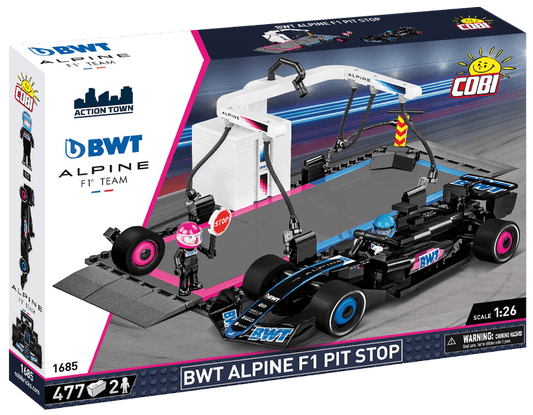 COBI BWT Alpine F1 Pit Stop Set 1685