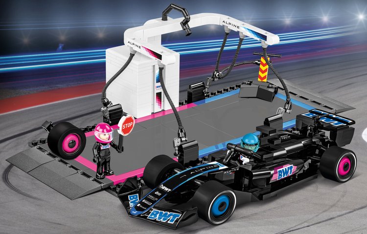 COBI BWT Alpine F1 Pit Stop Set 1685