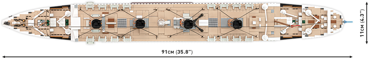 COBI RMS Titanic 1:300 Set 1686