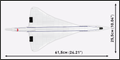 COBI Concorde G-BBDG Set 1689